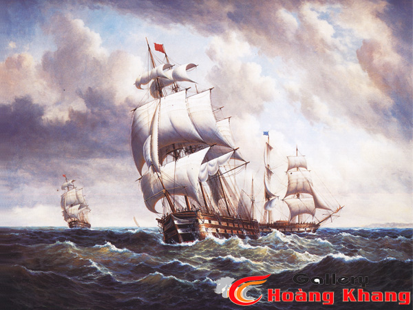 Tranh Thuyền Bườm